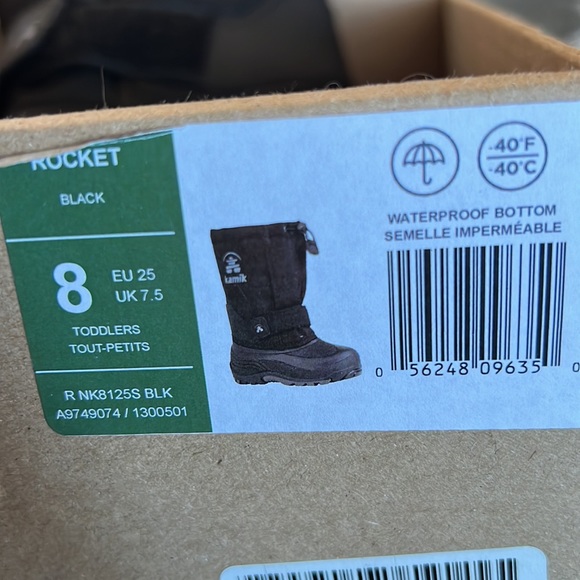 Kamik toddler boots - Picture 2 of 2